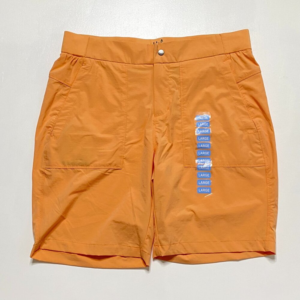 Mens Reel Life Nylon Spandex breathable shorts Size Large L Peach Light Salmon